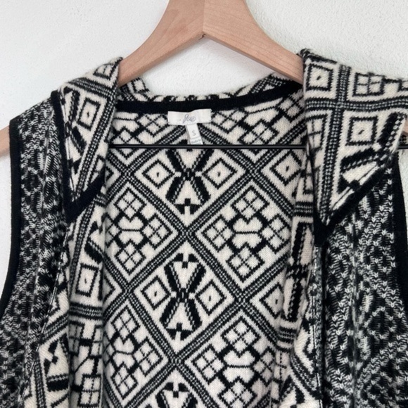 Joie Cleopatra Diamond Drape Fair Isle Vest, Size S NWT - Picture 3 of 5